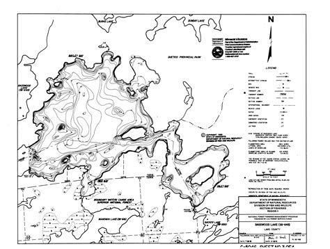 Lake Depth Maps Minnesota Dnr