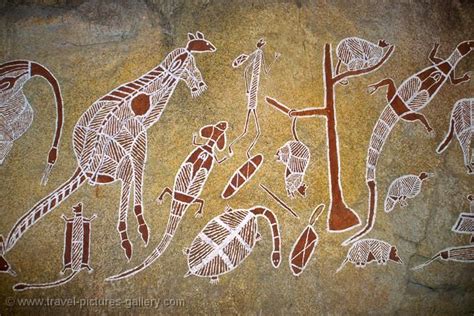 Aboriginal Art Rock Painting Alice Springs Aboriginal Art Rock