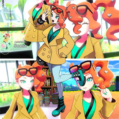 Pokemon Images Fan Art Professor Sonia Pokemon Sword And Shield