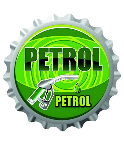 car petrol fuel lid tank  bottle cap design decal sticker