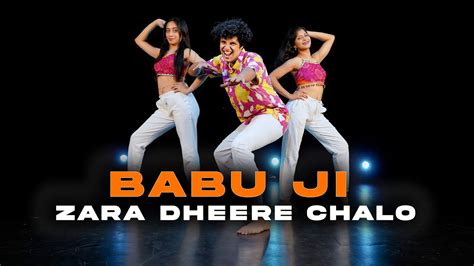 Babuji Zara Dheere Chalo Bollywood Dance Aditya Iyer Choreography