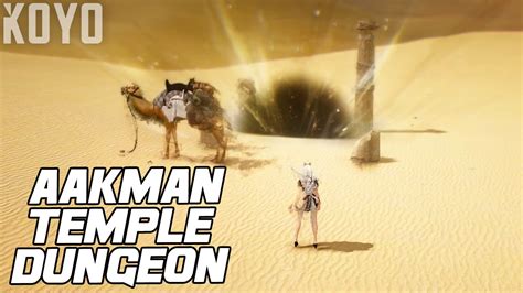 Black Desert Exploring Aakman Temple Dungeon Valencia Part 2 Youtube