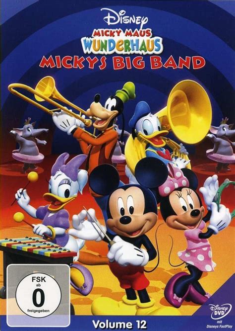 Micky Maus Wunderhaus Mickys Big Band Volume 12 8717418251734 Disney Dvd Database