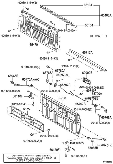 Fl2698 Toyota Tailgate Diagram Download Diagram