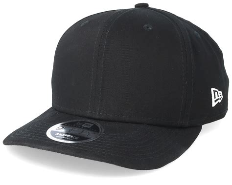 Essential 9fifty Stretch Black Snapback New Era Cap Hatstorech