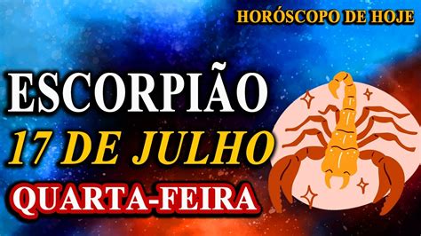 😳𝐀𝐠𝐨𝐫𝐚 𝐧𝐢𝐧𝐠𝐮é𝐦 𝐩𝐚𝐫𝐚 𝐦𝐚𝐢𝐬 𝐯𝐨𝐜ê Escorpião♏ 17 De Julho 2024 Horóscopo De