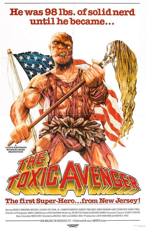 The Toxic Avenger 1984 Avengers Movie Posters Avengers Movies