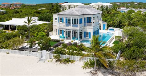 5 Bedroom Beachfront Home For Sale Turtle Cove Providenciales Turks