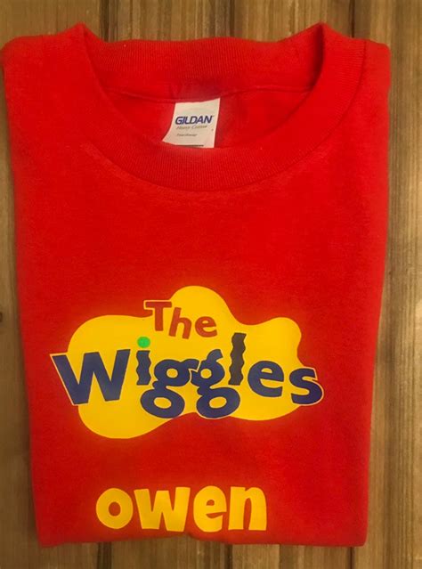 The Wiggles Shirt Wiggle Shirt The Wiggle Birthday Shirt Etsy