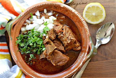 Traditional Birria Cooking Broth Cooking Meat Freezer Cooking
