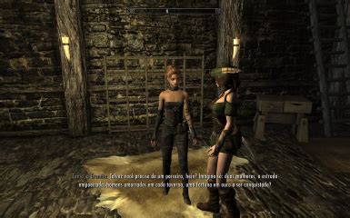 Tembtra Thief Armor Unp Cbbe Traduzido Pt Br At Skyrim Nexus Mods