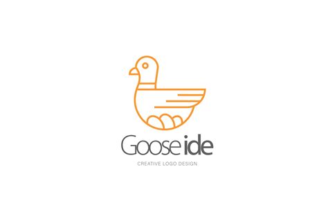 Goose Logo Creative Market