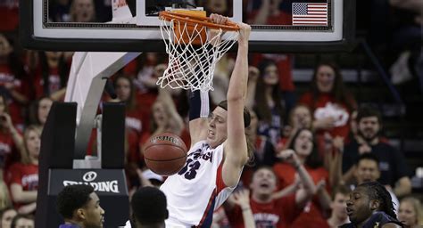 Olynyk Leads Zags Over K State The Spokesman Review