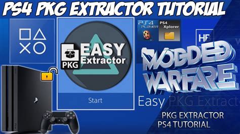 Ps4 Easy Pkg Extractor Tutorial Youtube
