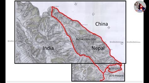 Nepal New And Old Political Map Limpiyadhura Lipu Lekh And Kalapani The Territories Encroached By