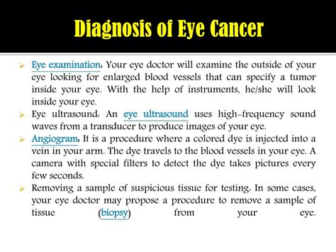 Ppt Eye Cancer Eye Melanoma Symptoms Causes Diagnosis And