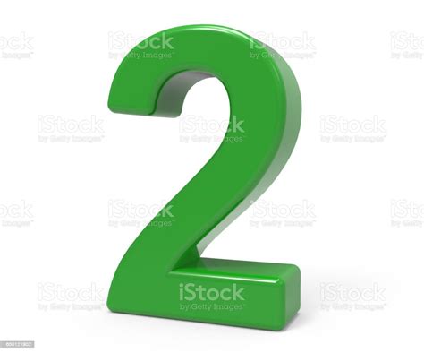 3d Green Number 2 Stock Photo Download Image Now Clip Art
