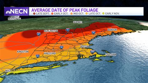 When Is New Englands Peak Fall Foliage 2022 See Maps Forecast Nbc