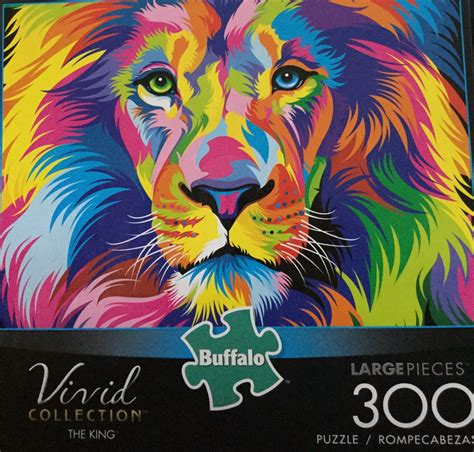 Vivid Collection The King 300 Large Pieces By Buffalo Games