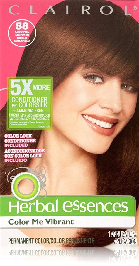 Herbal Essences Color Me Vibrant Permanent Hair Color 058 Caramel Shimmer 1 Kit Read More