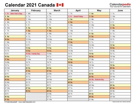 2 2021 yearly calendar template word & editable pdf. 2021 Vacation Schedule Template Excel | Calendar Template Printable
