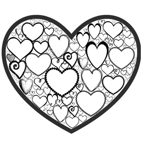 Download Free Valentines Day Colouring Page for Adults | Valentines ...