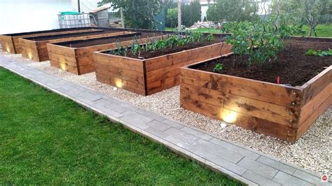 Beautiful Diy Raised Garden Bed Build How To Build A Raised Bed