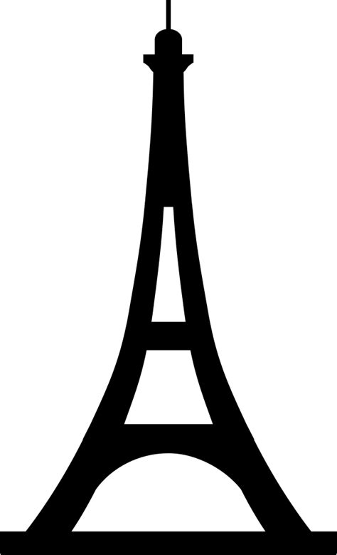 Eiffel Tower Svg Png Icon Free Download 410277 Onlinewebfontscom