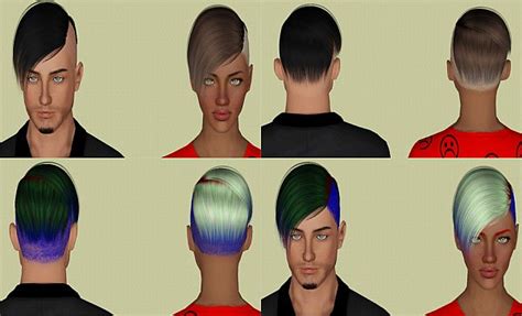 Nightcrawler We Cant Stop Hairstyle Retextured By Electra Sims 3 Hairs