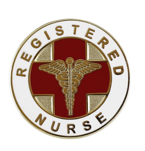 Registered Nurse Rn Medical Lapel Pin