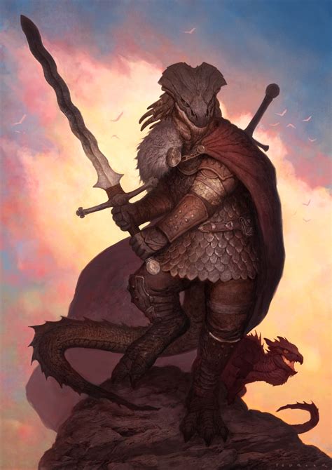 Dragonborn Ranger Art Fititnoora