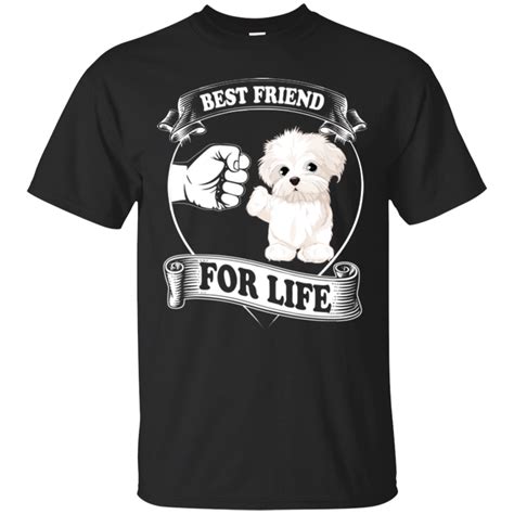 Maltese Shirts Best Friend For Life Teesmiley
