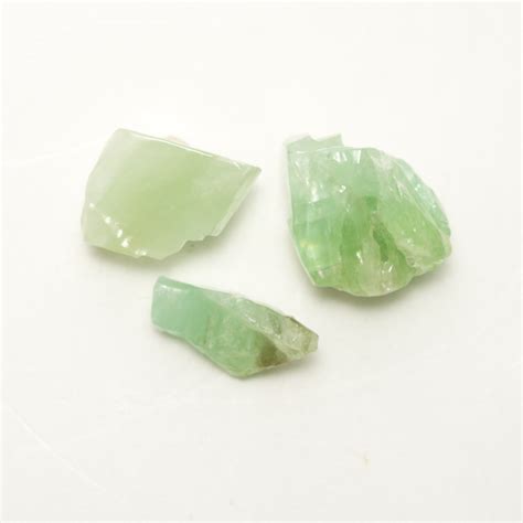 Green Calcite Small Raw Crystal Life Technology Inc