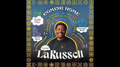 For His Coming Home Tour Rapper Larussell Did An Omaha Backyard