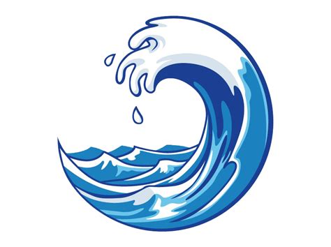 Waves Logo Transparent Background