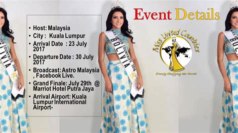 Clustereum 2017 Miss United Countries To Be Held In Malaysia
