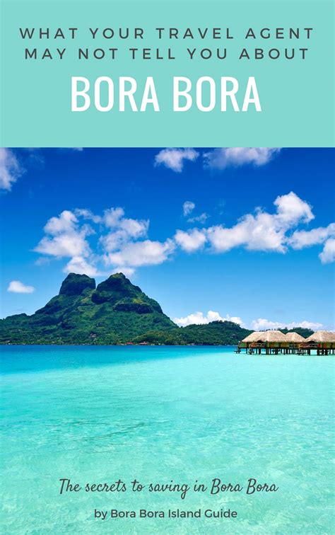 Bora Bora Island Guide Beach Vacation In Tropical Tahiti