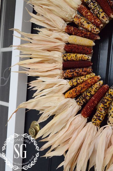 Nice Diy Indian Corn Decorations Doityourzelf