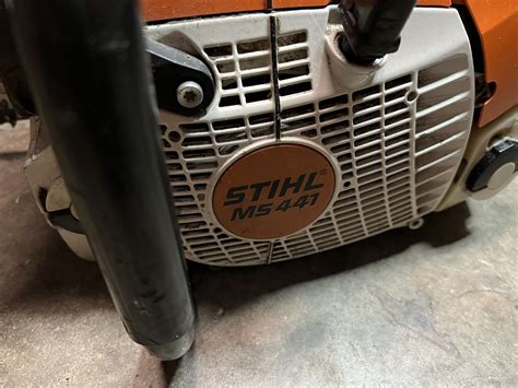 Stihl Ms Magnum Chainsaw With Bar Ebay