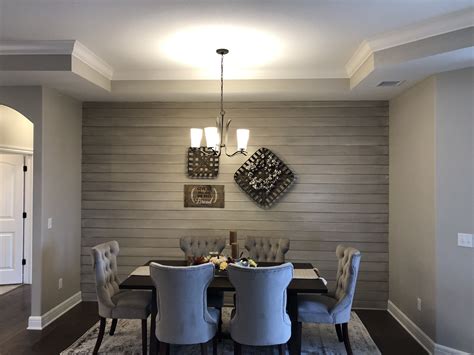 20 Shiplap Dining Room Accent Wall