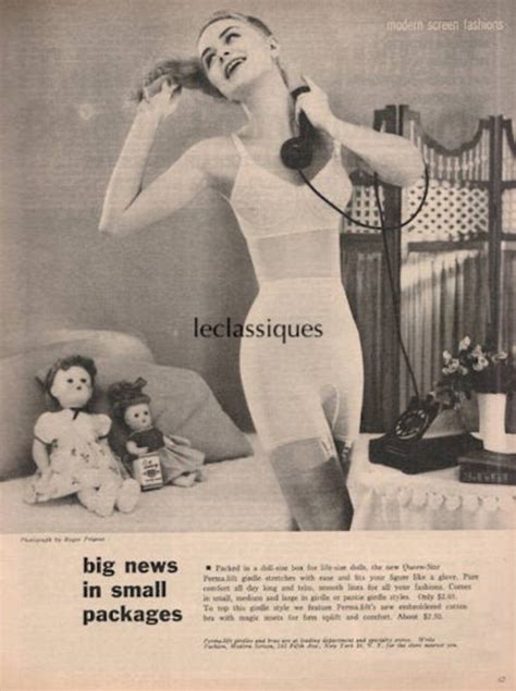1950s Vintage Girdle Ad Etsy