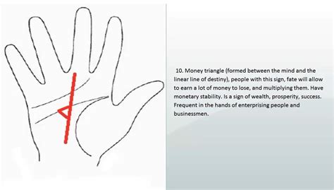 A large m is found in the palms indicating whether one will work for their money, will marry into it or will inherit it. Palmistry, money lines, signs of money | signs money line ...
