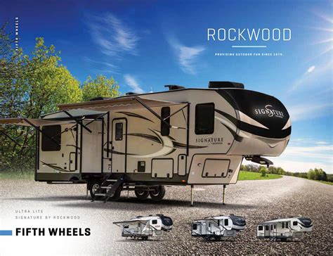 2020 Forest River Rockwood Fifth Wheels Brochure Download Rv