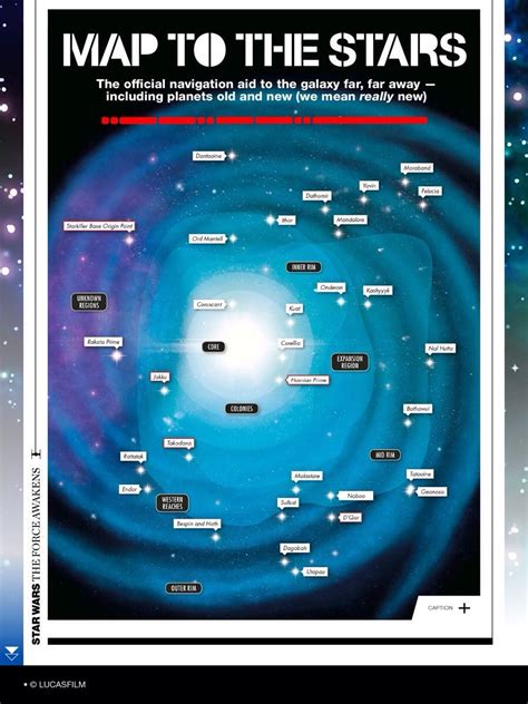 From Empire Magazine New Canon Map Of The Galaxy With Presumably