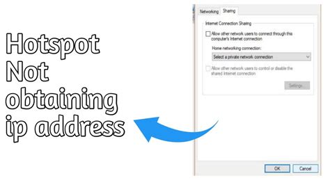 Hotspot Not Obtaining Ip Address From Windows Mr Learning Way Youtube