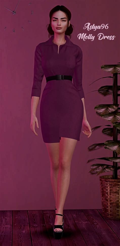 Molly Dress At Astya96 Sims 4 Updates
