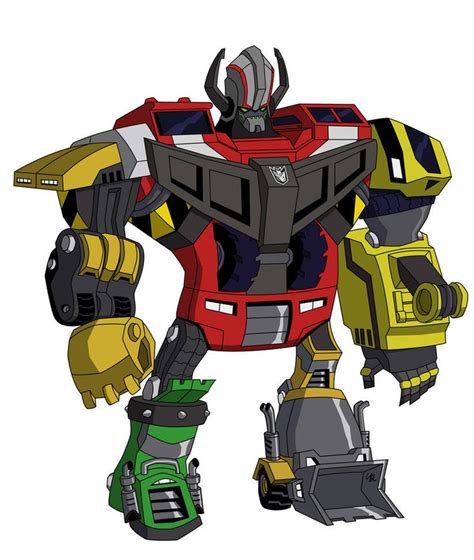 Tfa Devastator Rotf Colors By Grinwise Transformers Artwork