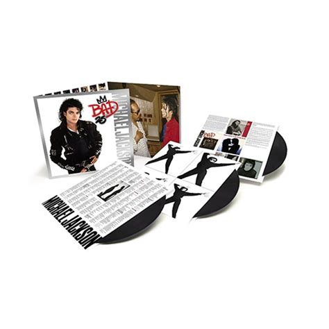 Michael Jackson Bad 25th Anniversary Edition 180g Vinyl 3lp