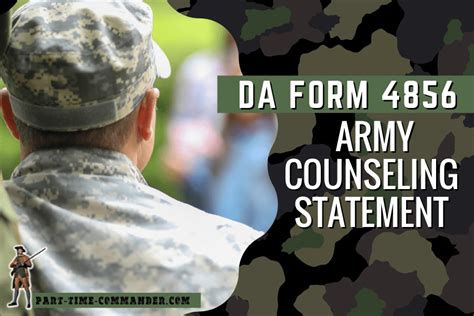 Da Form 4856 Counseling Tips For Army Leaders