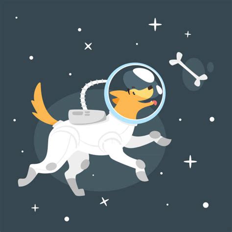 Dog In Space Suit Illustrations Royalty Free Vector Graphics And Clip